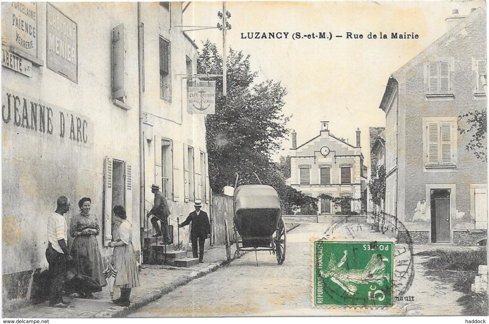 LUZANCY: RUE DE LA MAIRIE - Autres & Non Classés