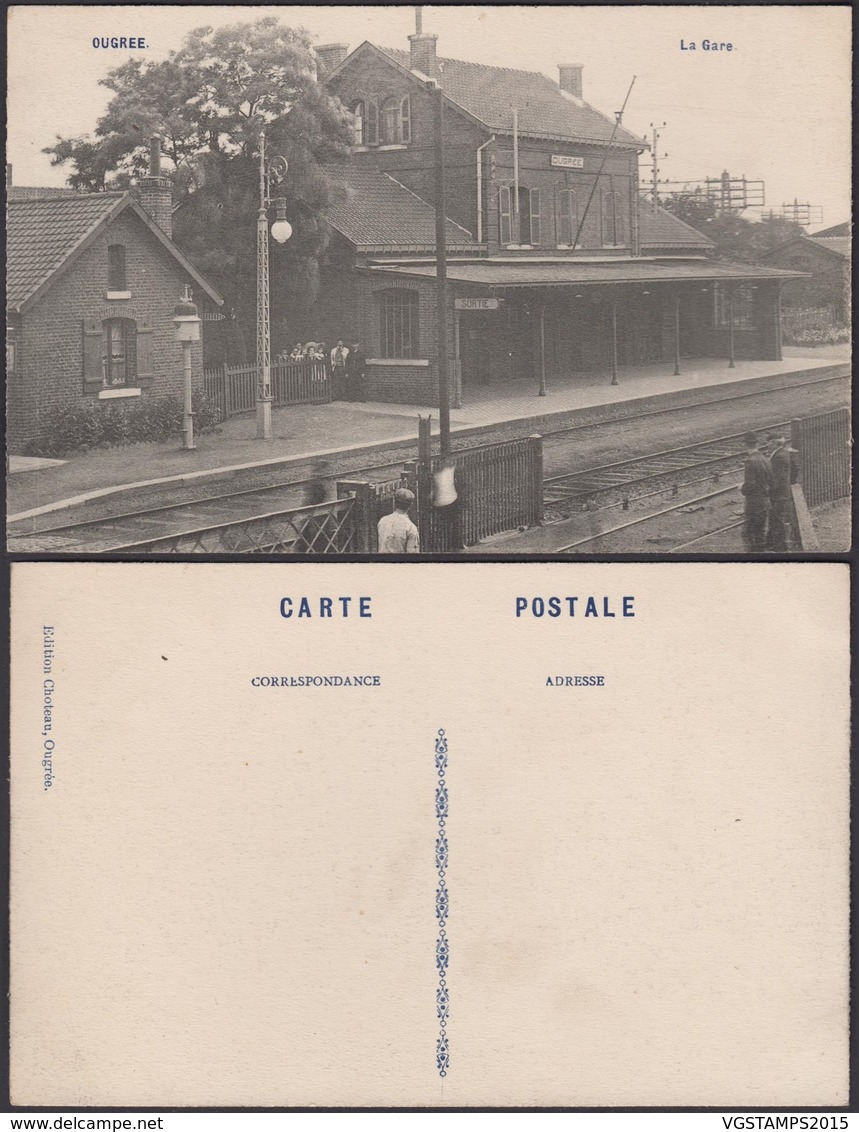 Belgique - CP - Ougrée " La Gare " (DD) DC1271 - Seraing