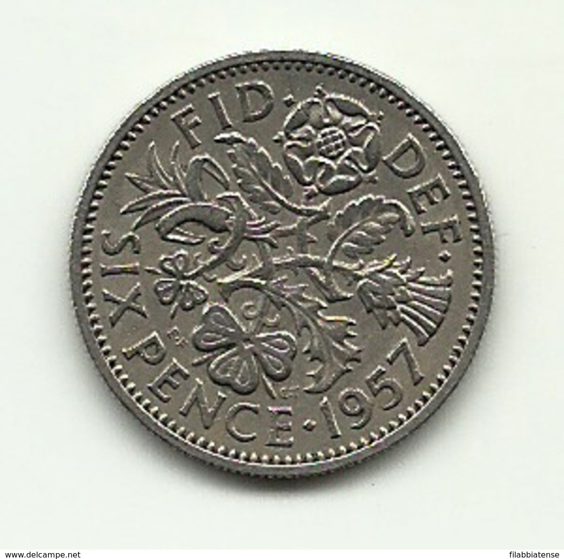 1957 - Gran Bretagna 6 Pence     ---- - Altri & Non Classificati