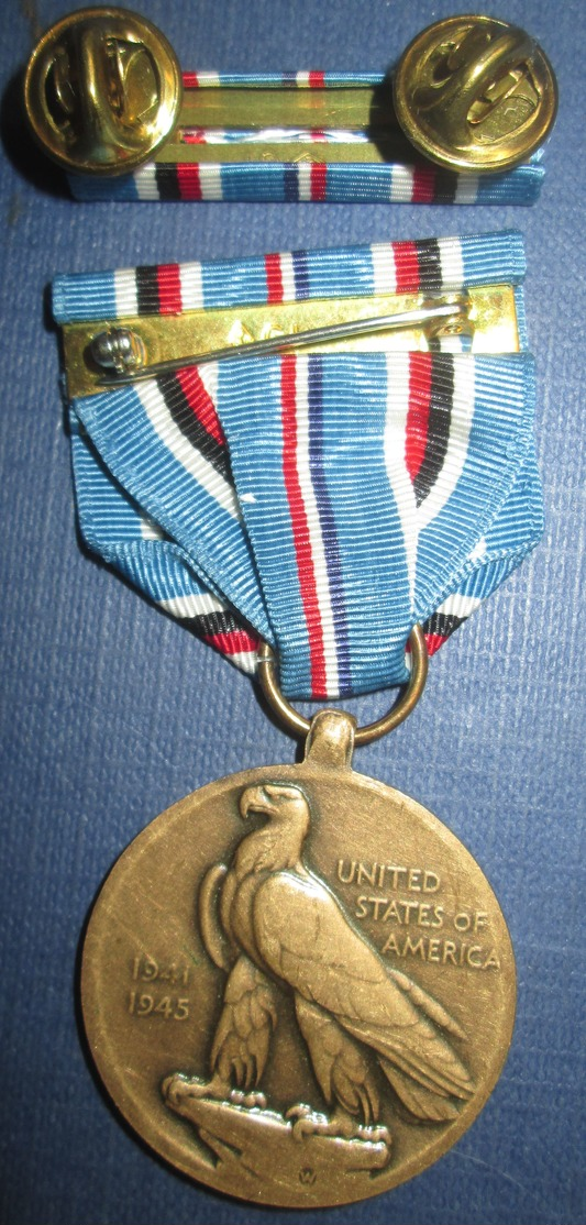 Medaille US WW2 "American Campaign"+Rappel - USA