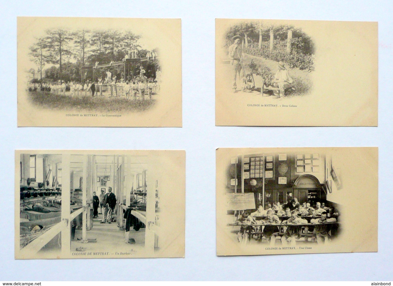 11 Cartes Postales De La COLONIE PÉNITENTIAIRE De METTRAY (37) En 1903 - 1904 - Autres & Non Classés