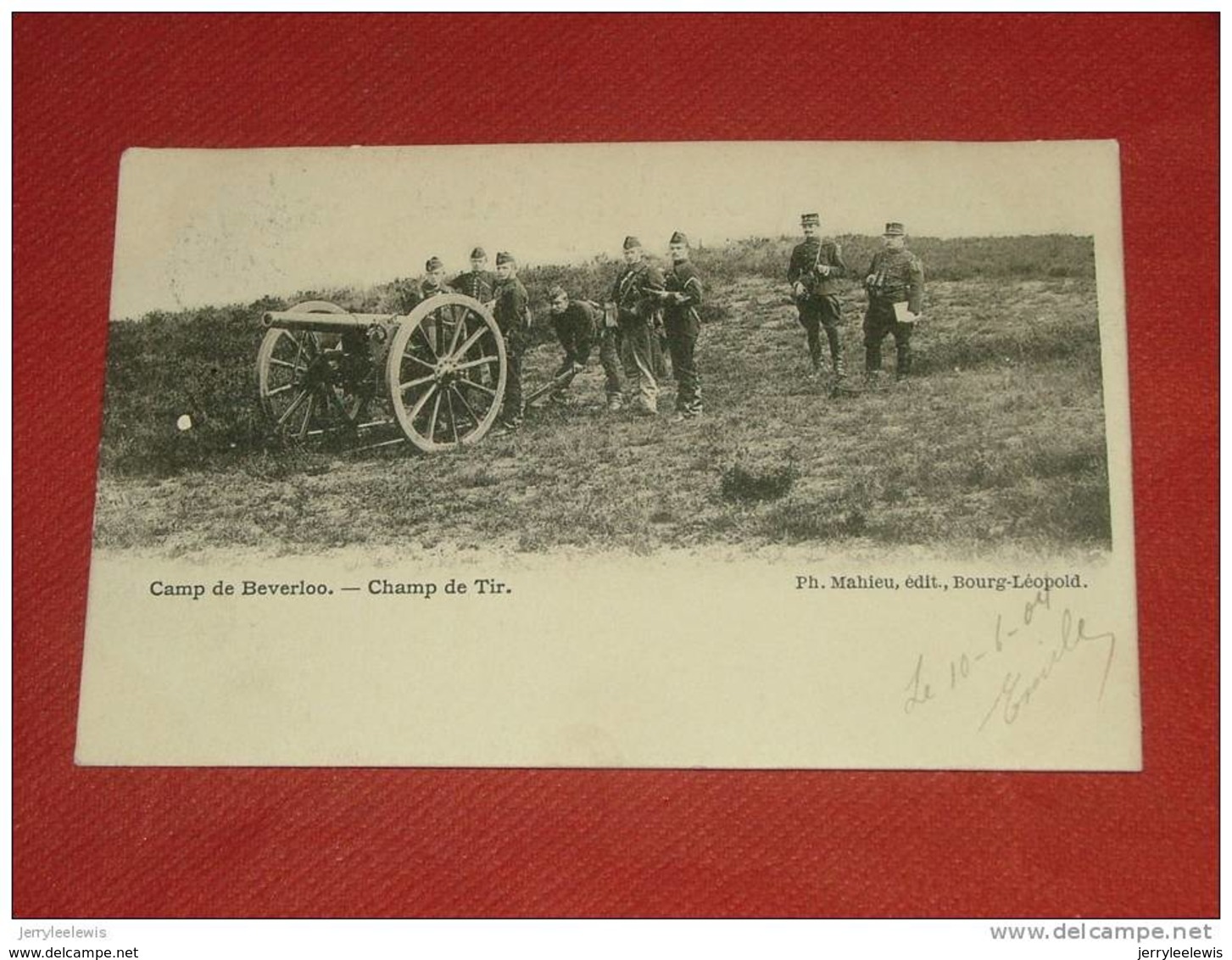 LEOPOLDSBURG - Camp De Beverloo  -  Champ De Tir -  1904    - - Leopoldsburg (Kamp Van Beverloo)