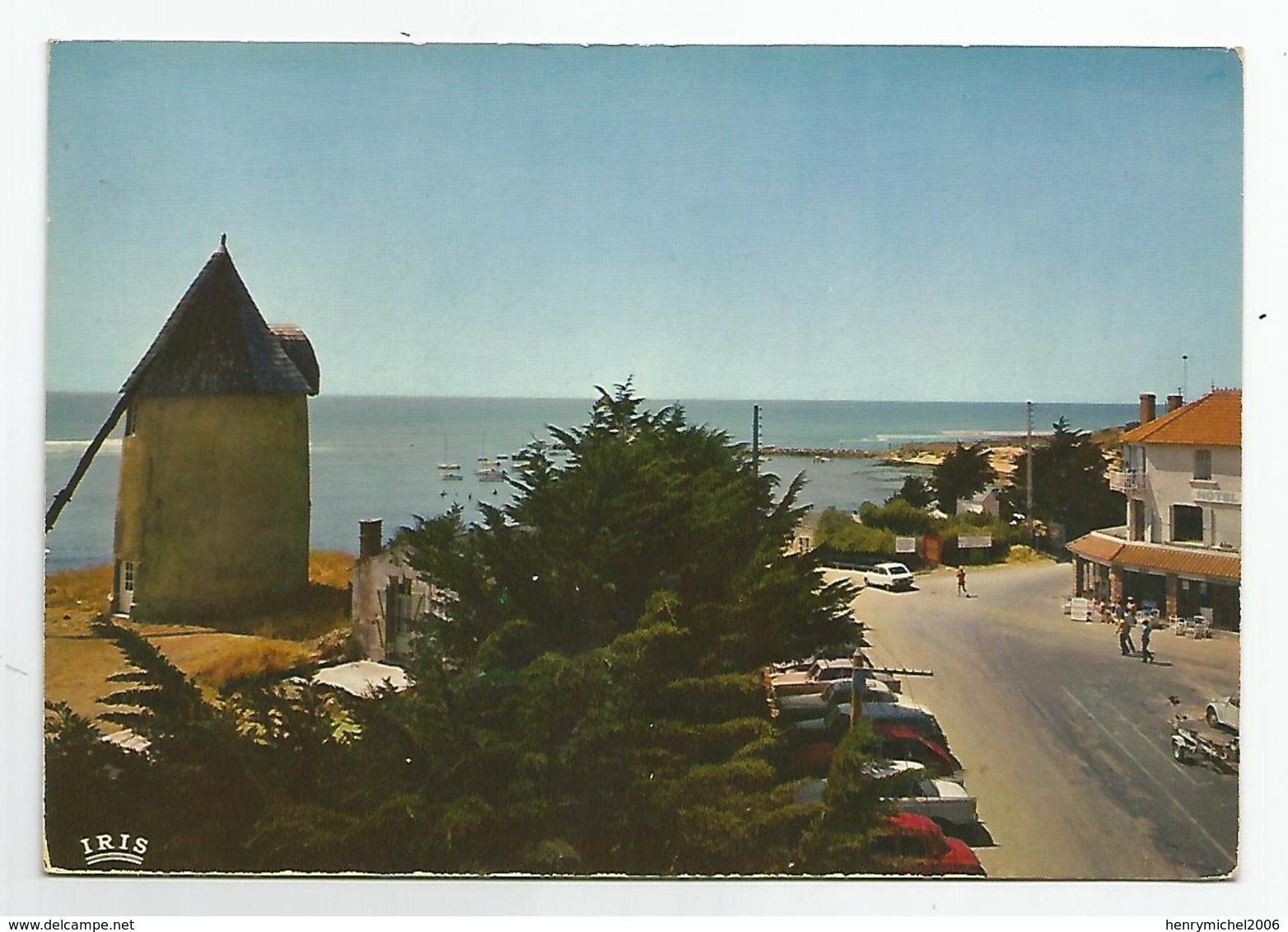 85 Vendée - Jard Sur Mer Le Moulin Et L'avenue De L'océan 1971 - Other & Unclassified
