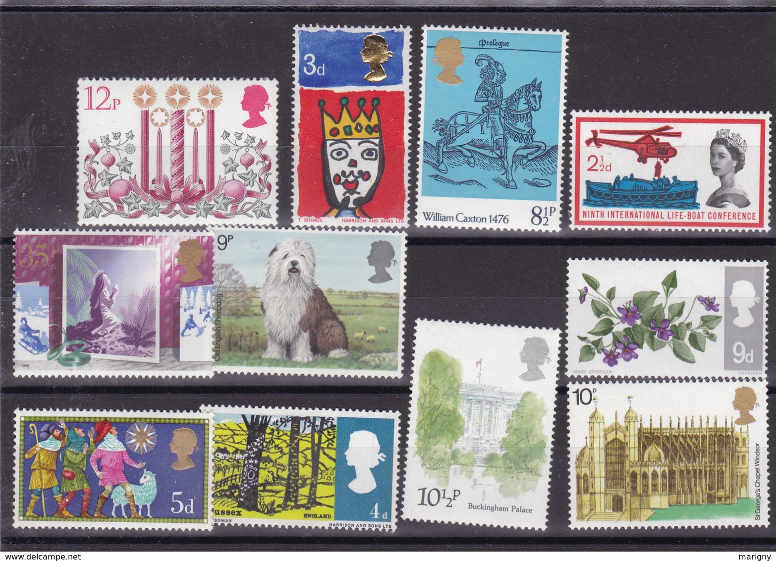 TIMBRES DE GRANDE BRETAGNE Lot De Timbres Neuf ** . - Collections