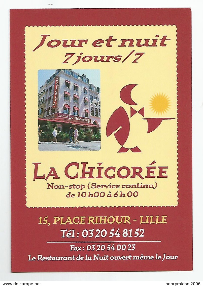 59 Nord - Lille La Chicorée Restaurant 15 Place Rihour - Lille