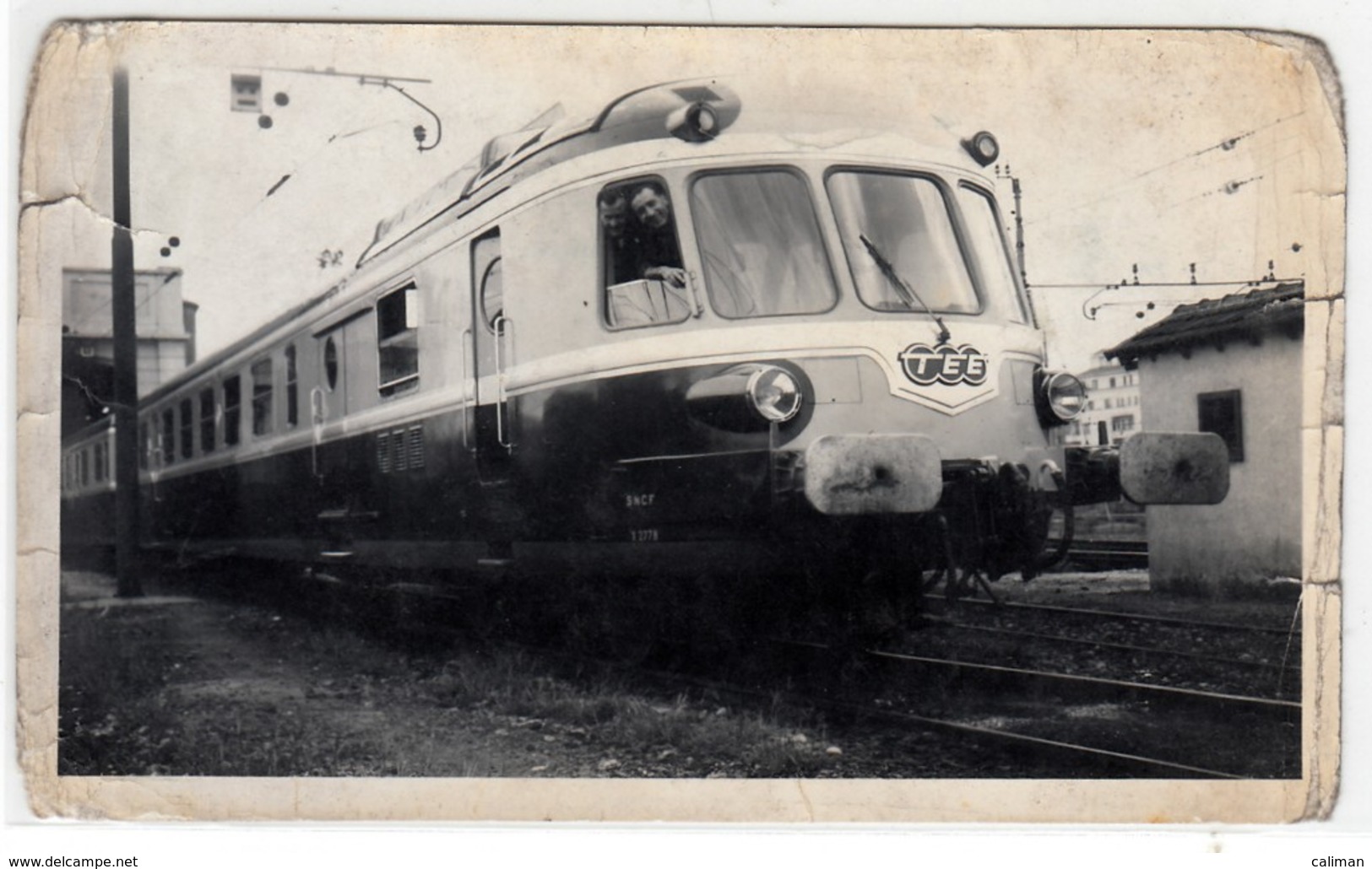 TRENO TRAIN TEE TRANS EUROP EXPRESS - FOTO ORIGINALE ANNI '60/'70 - Treni