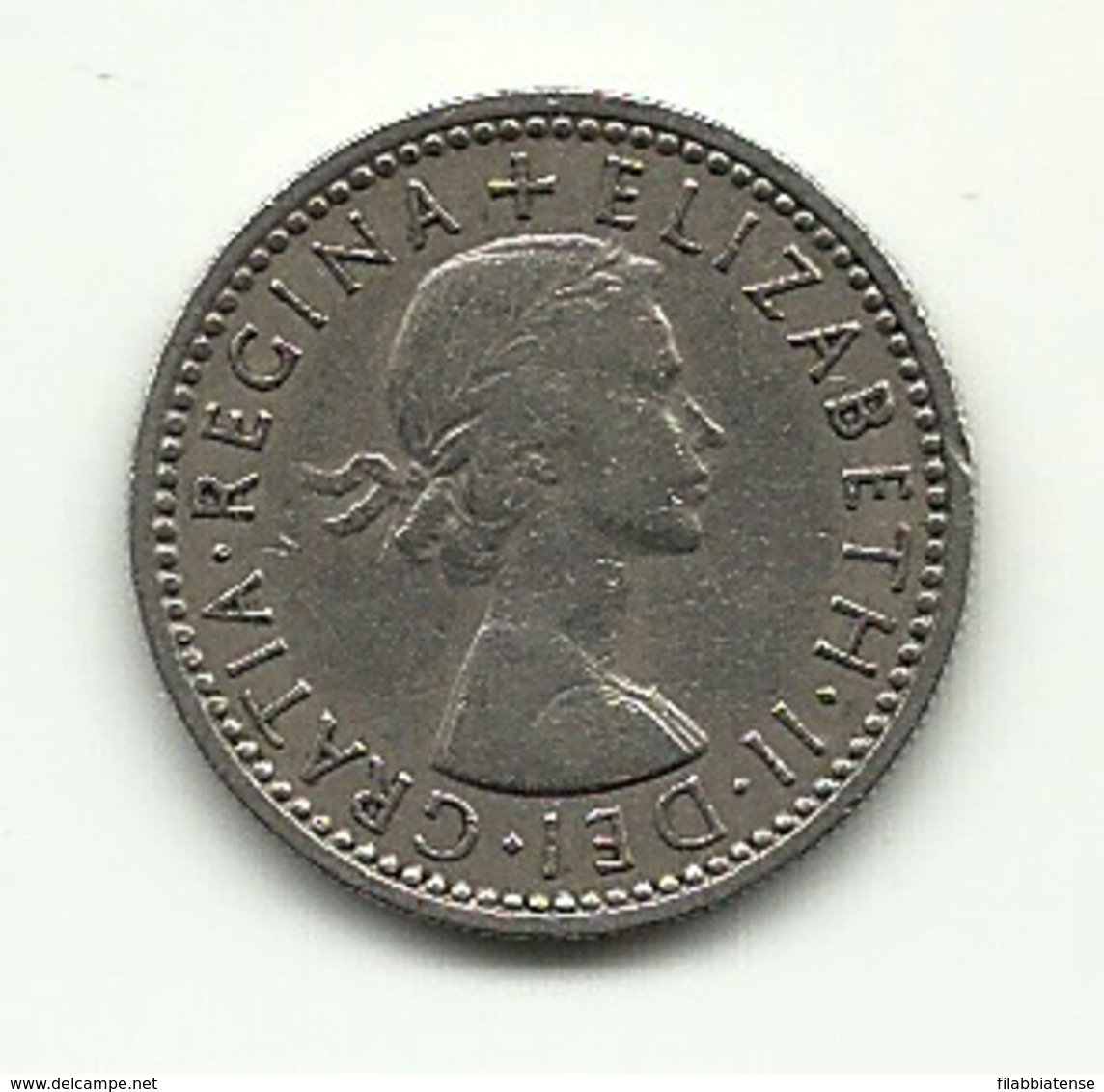 1955 - Gran Bretagna 6 Pence     ---- - Altri & Non Classificati