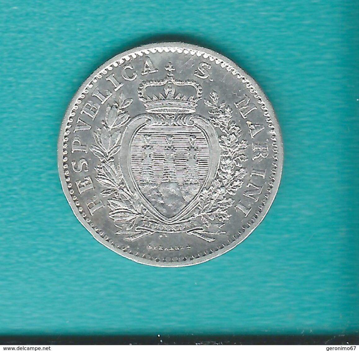 San Marino - 1 Lire - 1906 - KM4 - Saint-Marin