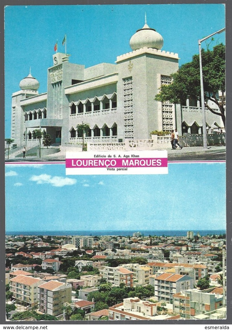 CP 16-Lourenço Marques-Edificio De S.A.Aga Khan-Vista Parcial - Mozambique