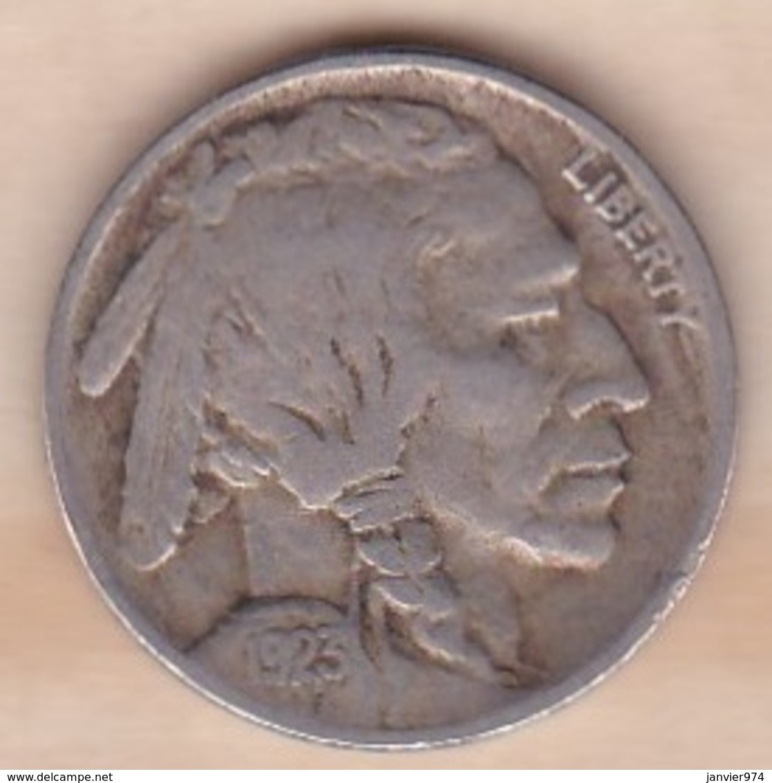 ETATS-UNIS. FIVE CENTS 1923 . BUFFALO - 1913-1938: Buffalo