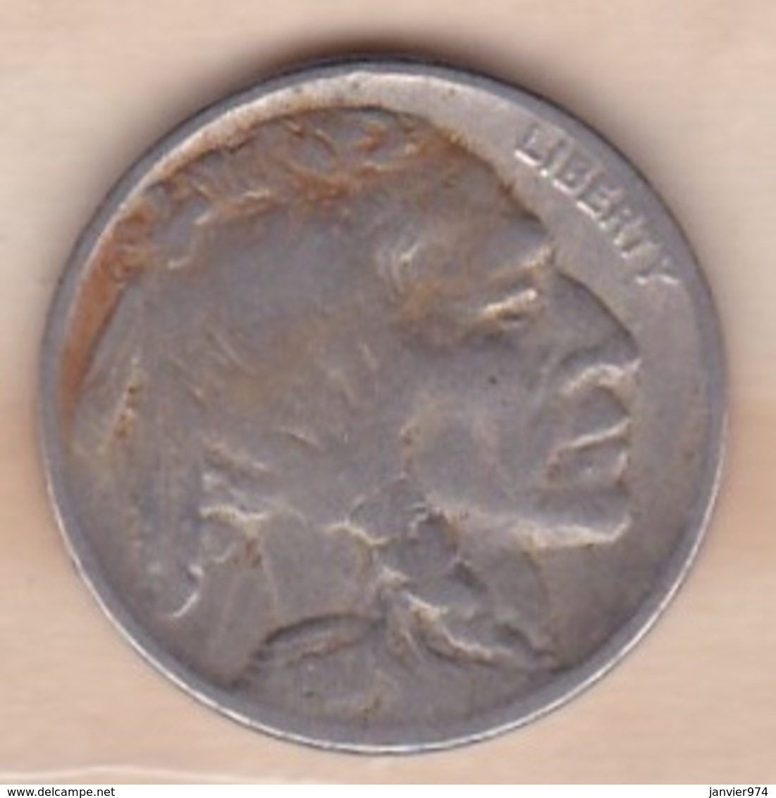 ETATS-UNIS. FIVE CENTS 1917 . BUFFALO - 1913-1938: Buffalo