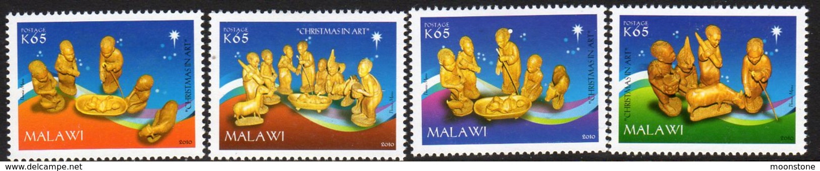 Malawi 2010 Christmas Set Of 4, MNH, SG 1056/9 (BA2) - Malawi (1964-...)