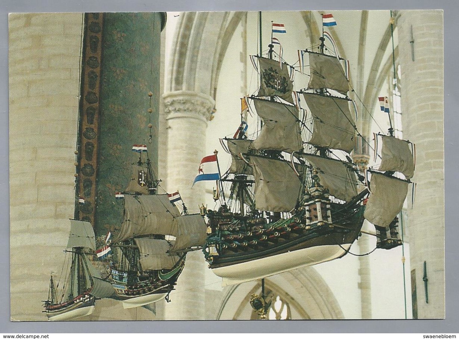 NL.- HAARLEM. Grote Of St. Bavokerk. Scheepjes.. Foto: R. Bogaart. - Kerken En Kathedralen