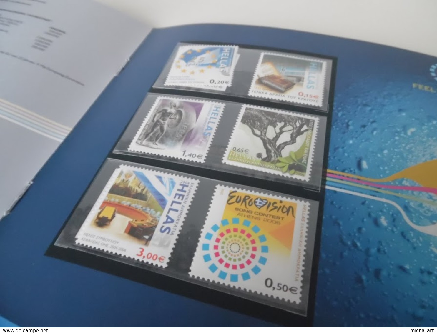 Greece 2006 Album with stamps - Complete Year Album - Official Yearbook All sets MNH
