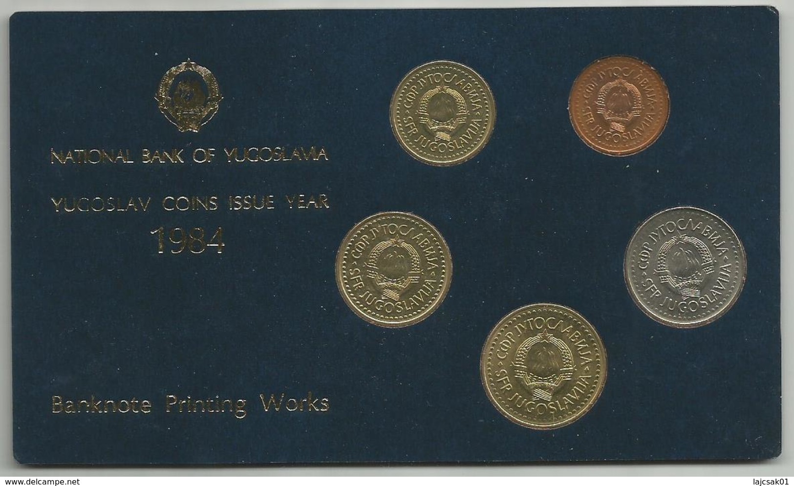 Yugoslavia 1984. Official Coin Set Mint Set - Jugoslavia