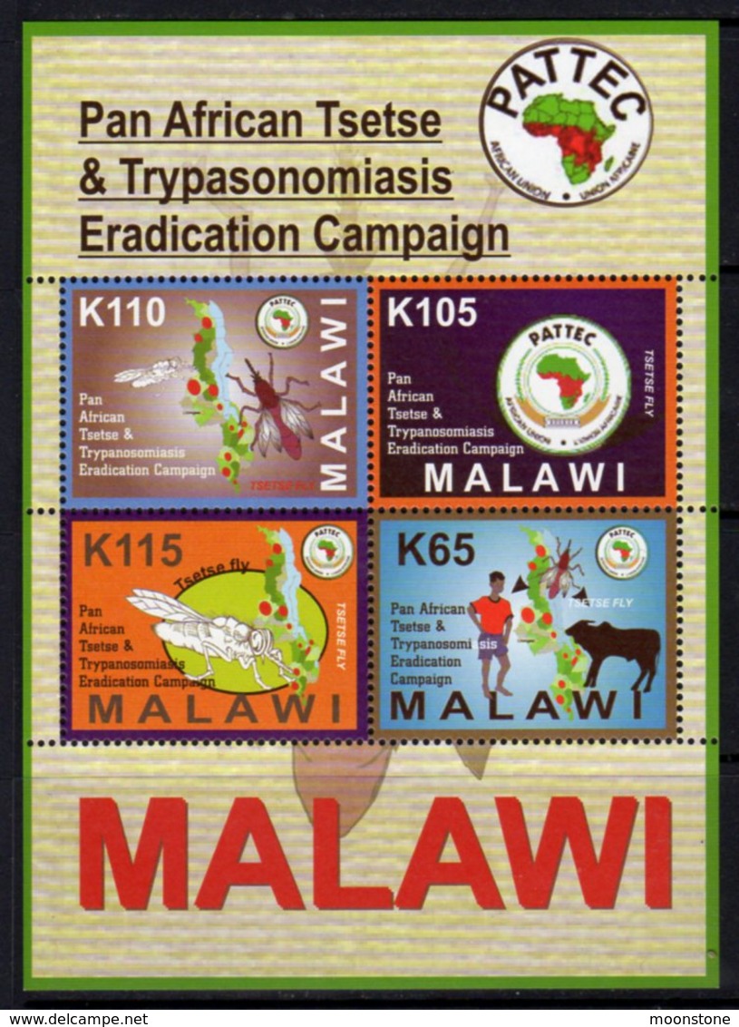 Malawi 2012 Pan-African Tsetse Project MS, MNH, SG 1079 (BA2) - Malawi (1964-...)