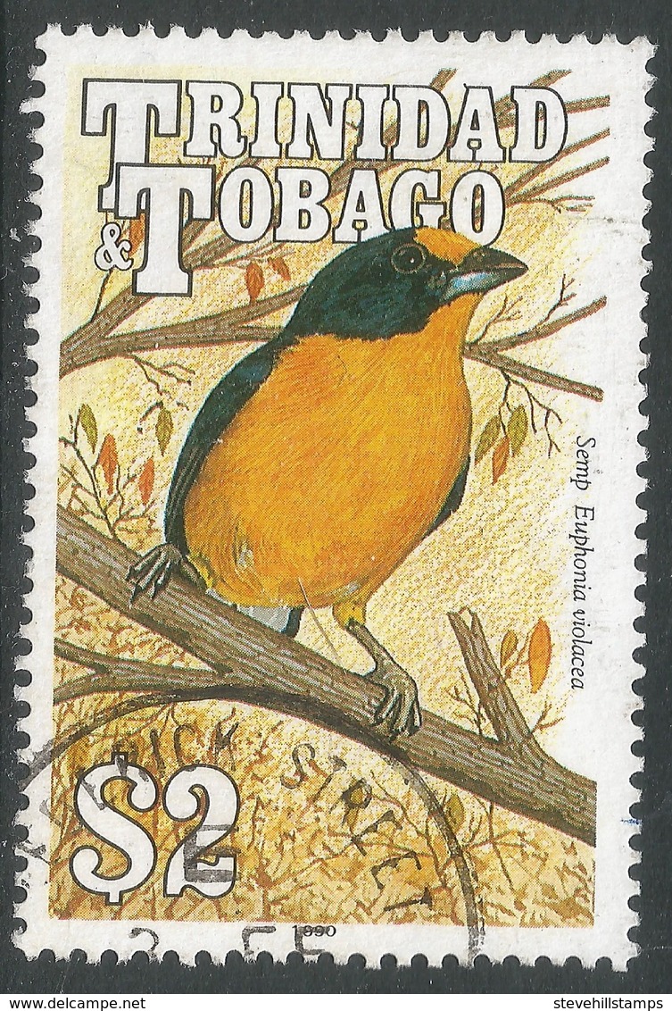 Trinidad & Tobago. 1990 Birds. $2 Used. SG 841 - Trinidad & Tobago (1962-...)