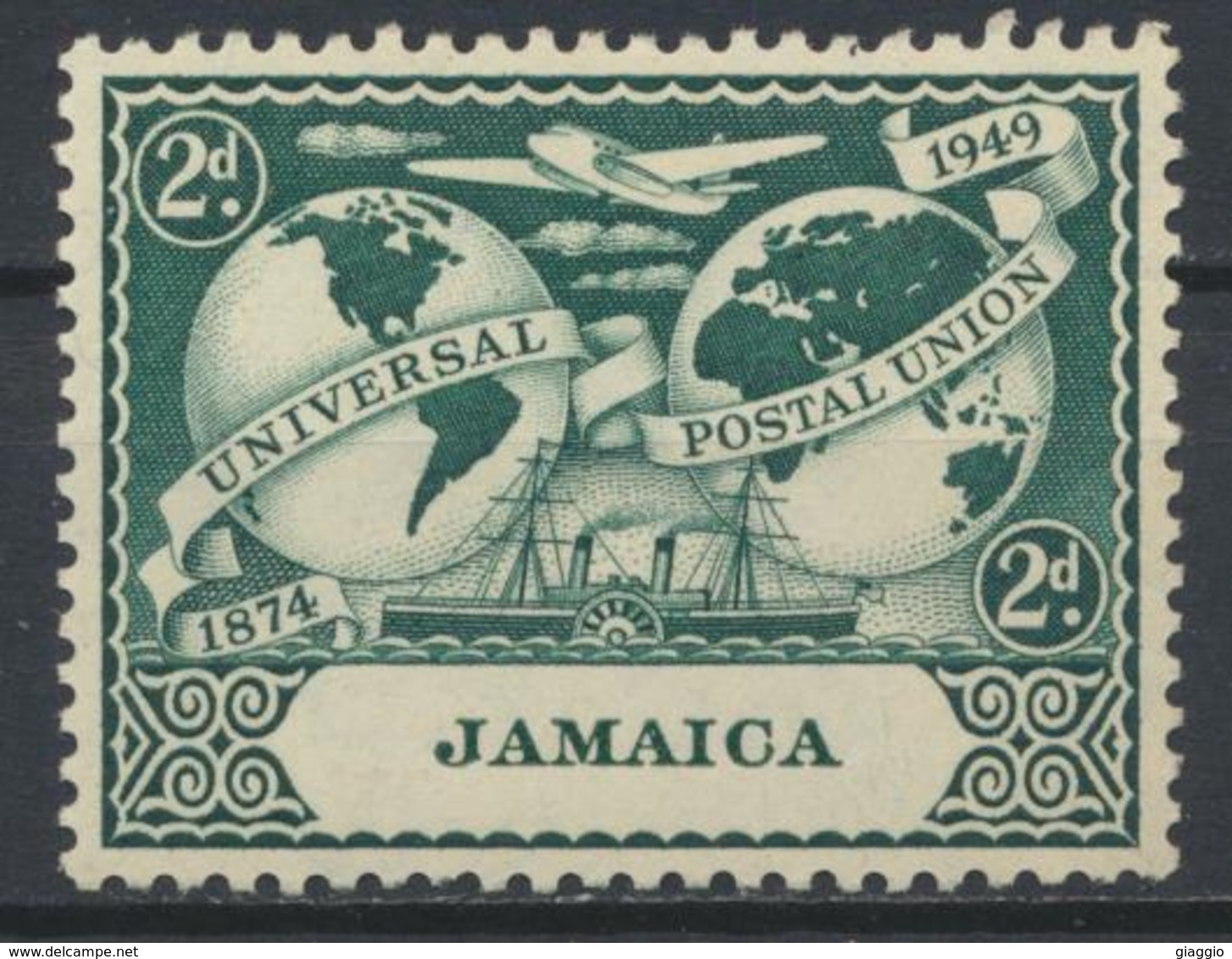 °°° GIAMAICA JAMAICA - Y&T N°150 MLH - 1949 °°° - Giamaica (1962-...)