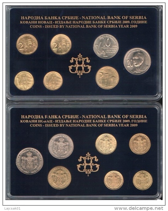 Serbia 2009. Official Mint Set Of The National Bank Of Serbia Coin Set - Serbie