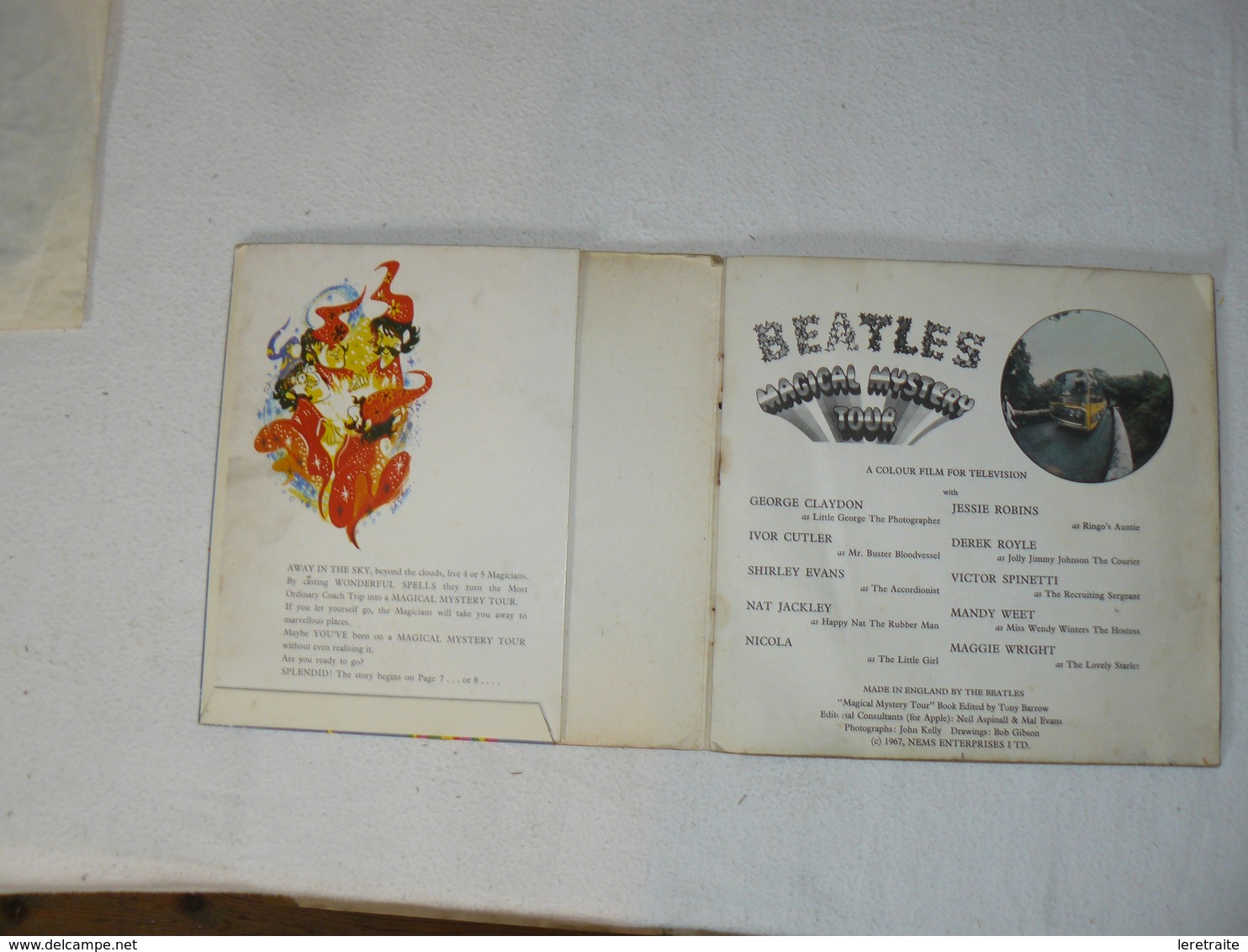 39501 The Beatles , Magical Mystery Tour. 2 Disques Et Livret. - Rock