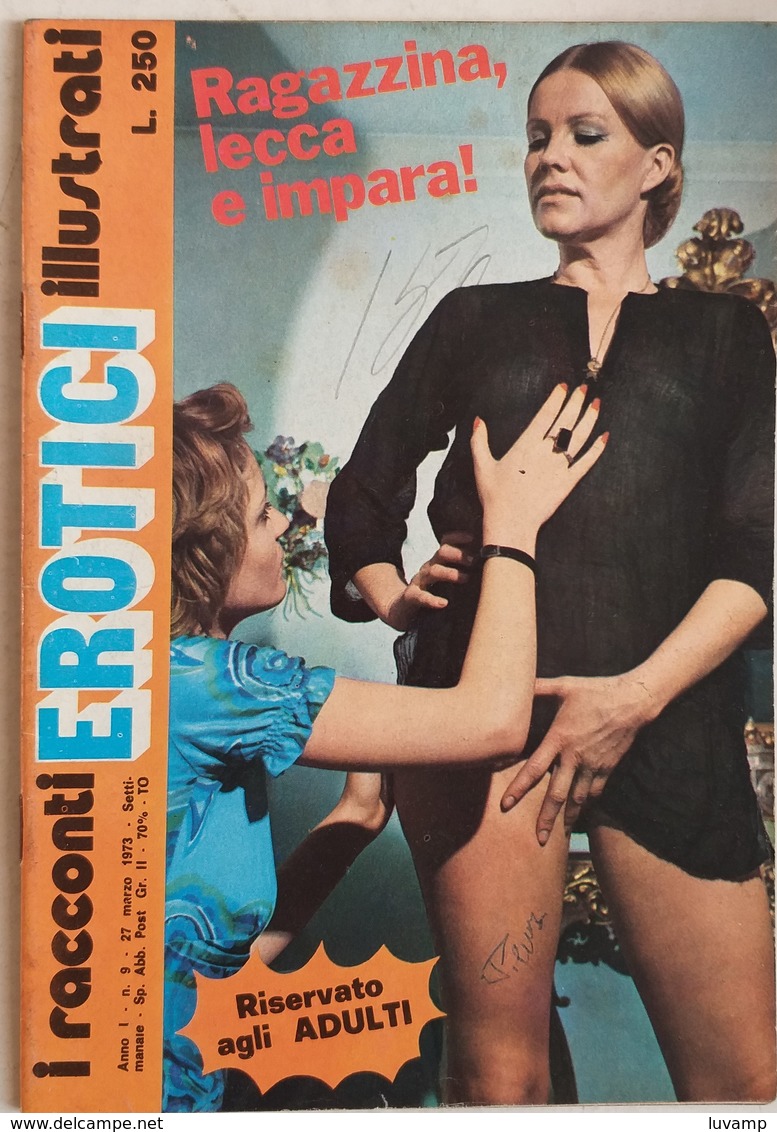 RACCONTI EROTICI  ILLUSTRATO    N. 9 - PER ADULTI (70119) - Altri & Non Classificati