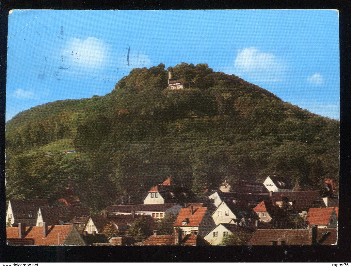 CPM Allemagne BAD DRIBURG Blick Zum Iburgplateau Mit Sachsenklause - Bad Driburg