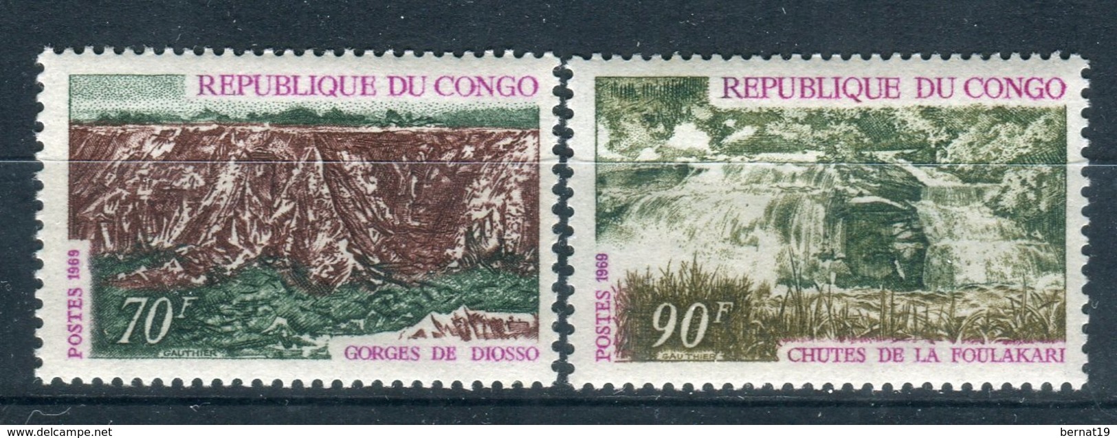 Congo 1970. Yvert 252-53 ** MNH. - Ungebraucht