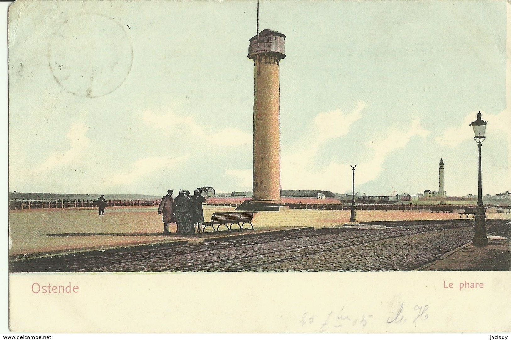 Ostende -- Le Phare.   (2 Scans) - Oostende