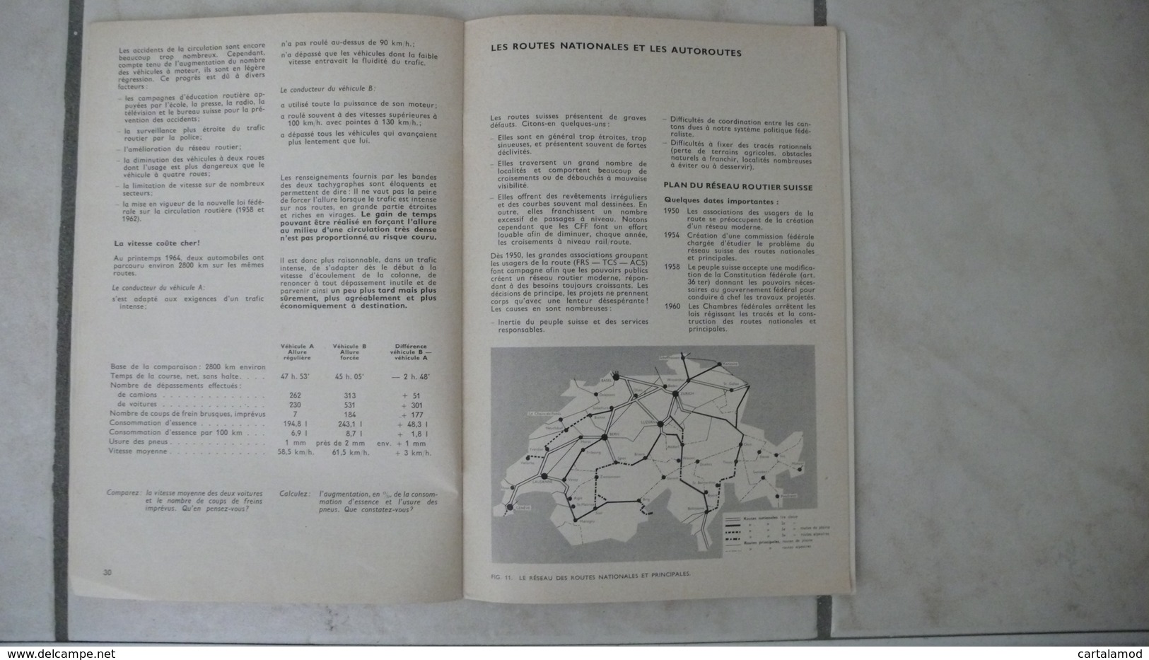 Le Rail La Route - Cahiers D'enseignement Pratique 65 - Suisse 1968 Ed. Delachaux & Niestlé Neuchatel - Schede Didattiche