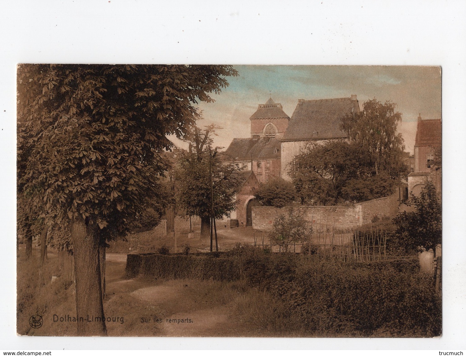 19 - DOLHAIN - LIMBOURG  -   Sur Les Remparts   *colorisée* - Limburg