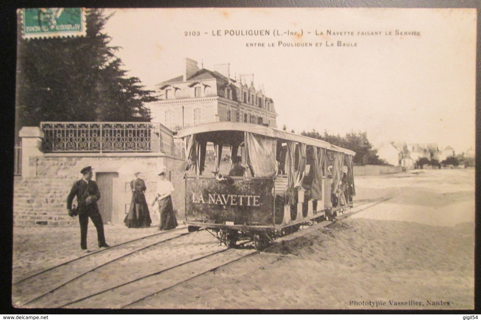 44   LE POULIGUEN  NAVETTE Faisant Le Service Entre Le Pouliguen Et La Baule - Le Pouliguen