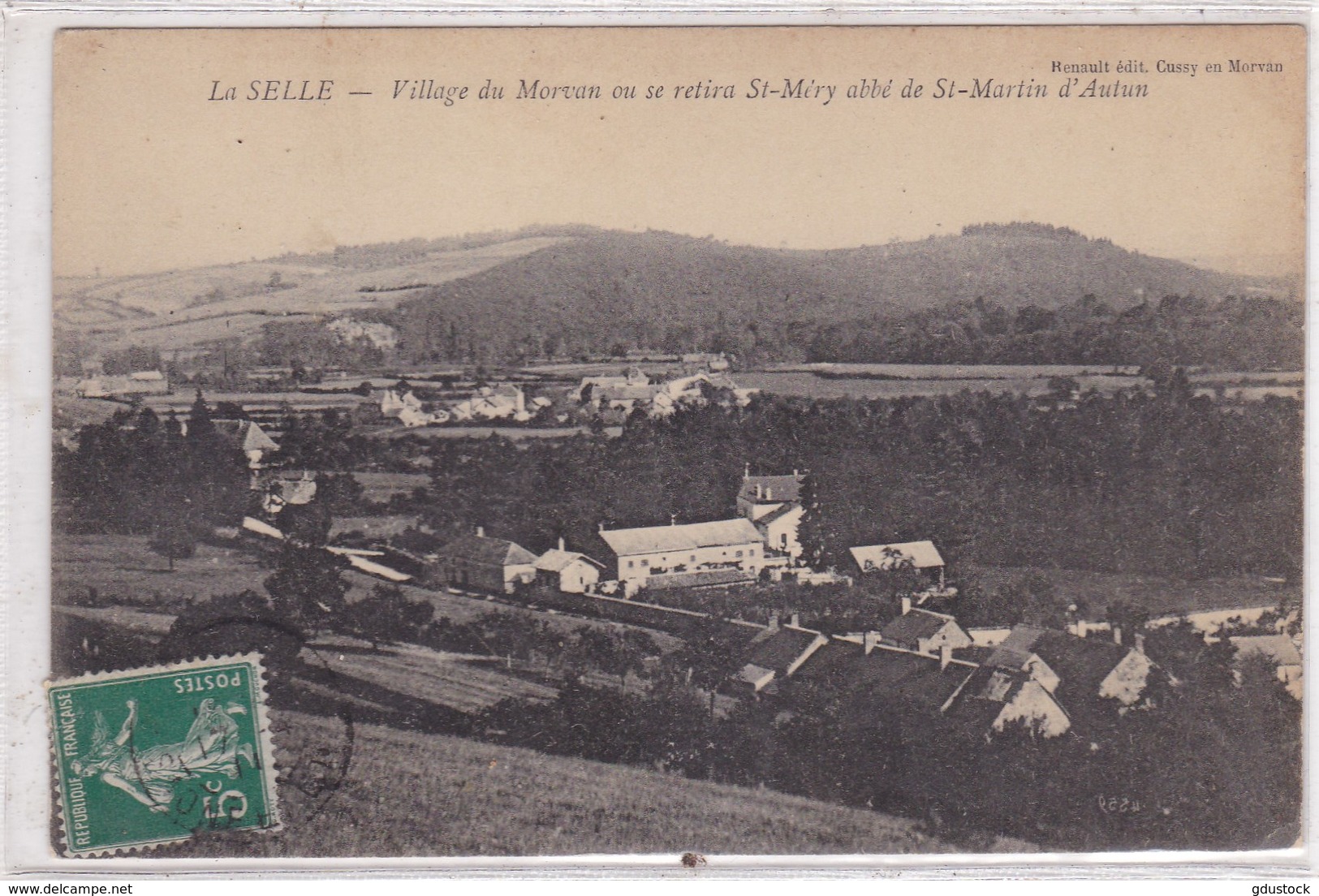 Marne - La Selle - Village Du Morvan Ou Se Retira St-Méry Abbé De St-Martin D'Autun - Altri & Non Classificati