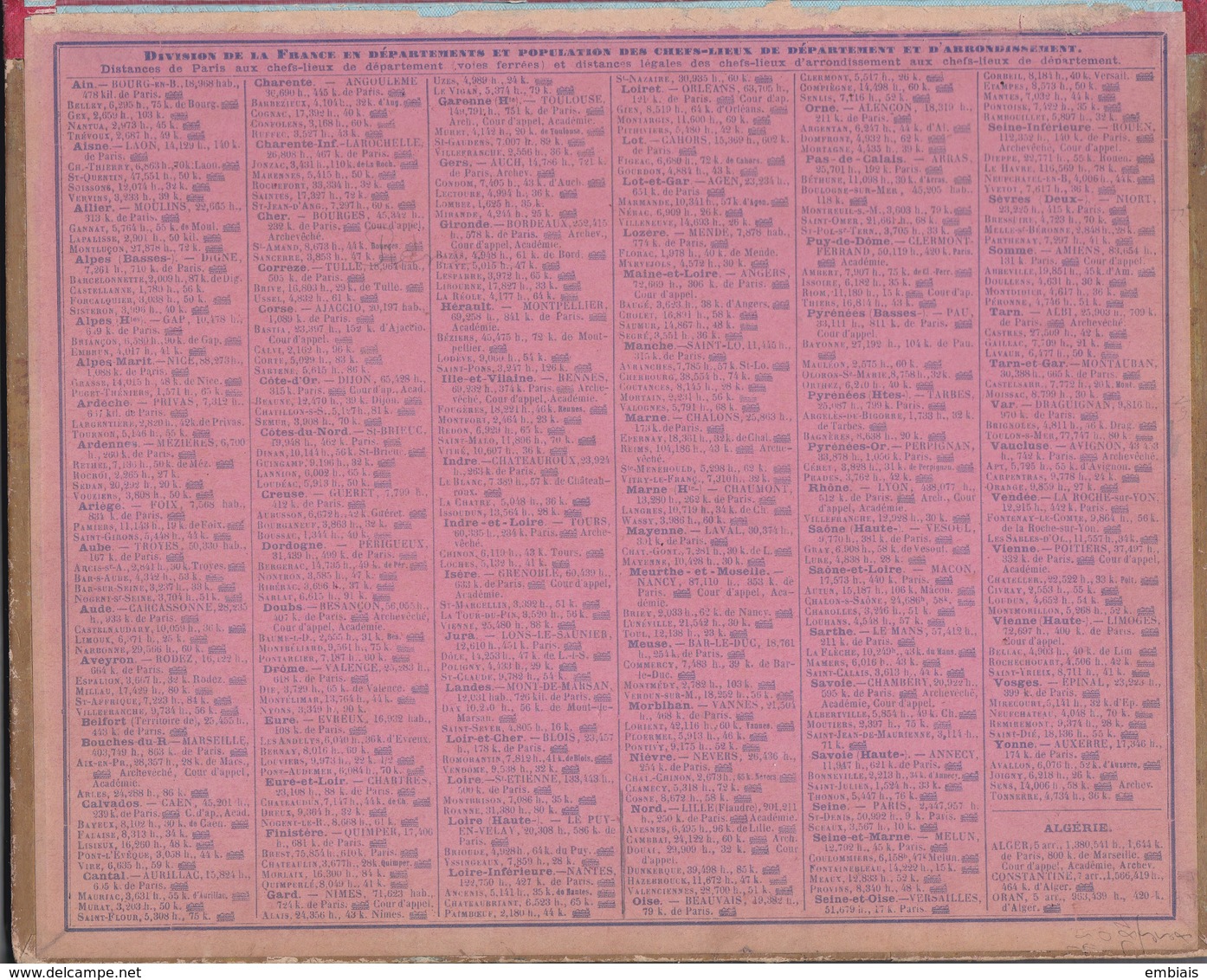 Calendrier 1895 - ALMANACH DES POSTES ET TÉLÉGRAPHES ( Double)  OBERTHUR " La Chèvre Blanche " Tableau De PINCHART - Grossformat : ...-1900