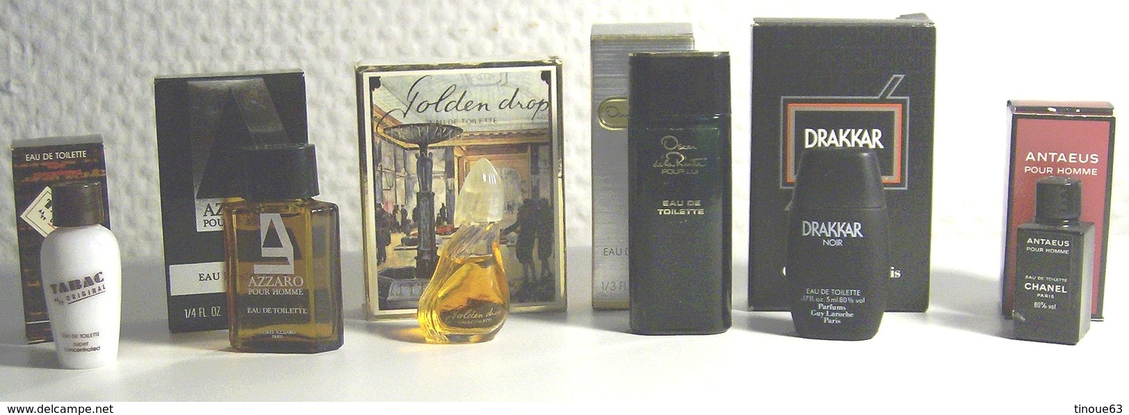 Lot De 16 Miniatures De Parfum Pour Hommes - Miniatures Hommes (avec Boite)