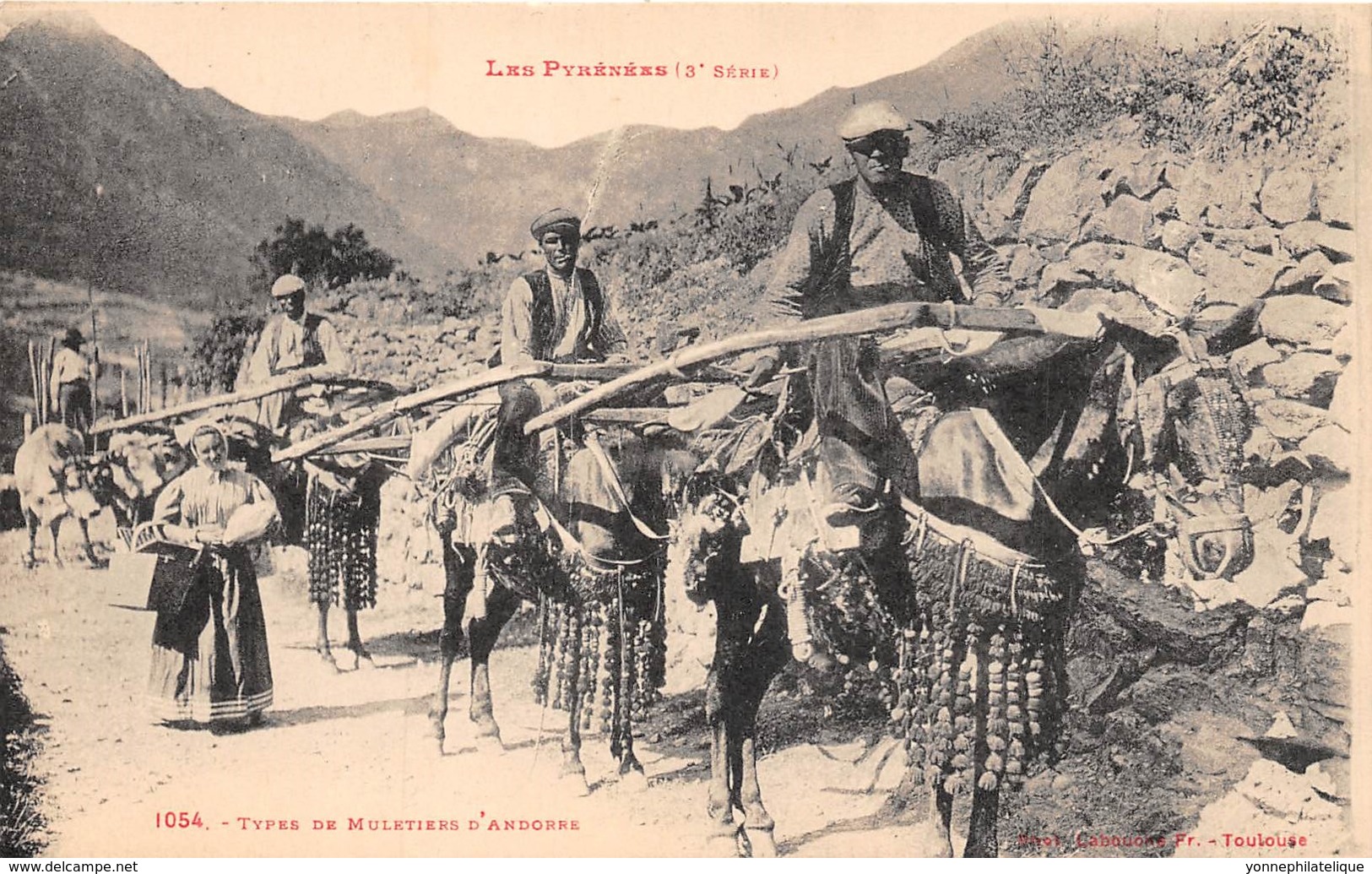 Andorre / 01 - Types De Muletiers - Andorre