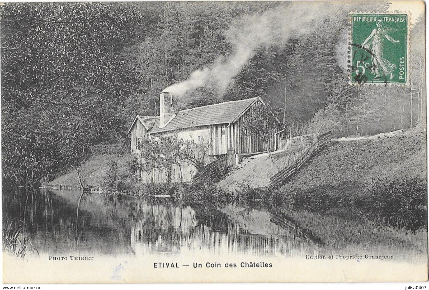 ETIVAL (88) Un Coin Des Chatelles - Etival Clairefontaine