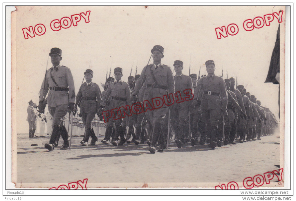 Au Plus Rapide Beyrouth Liban Revue 14 Juillet 1939 Archive Militaire Français Infanterie Coloniale ? Beau Format - Krieg, Militär