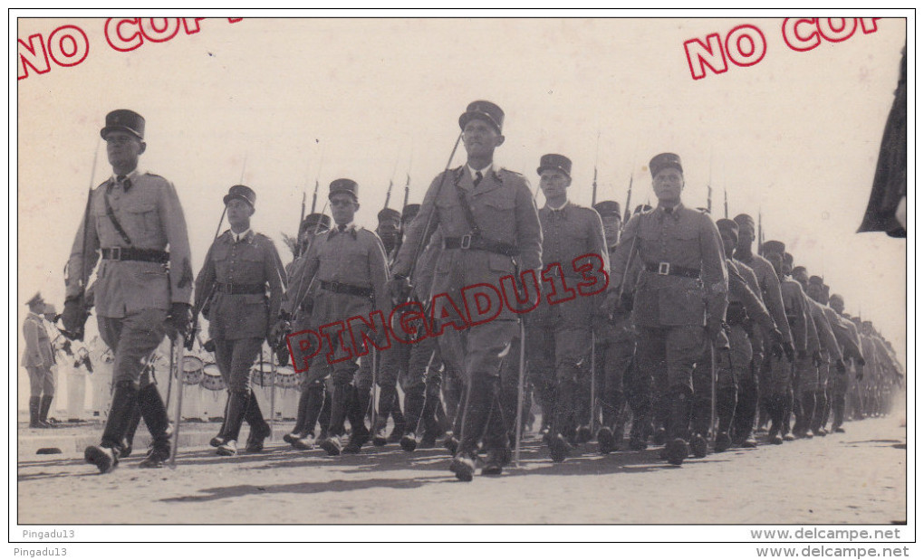 Au Plus Rapide Beyrouth Liban Revue 14 Juillet 1939 Archive Militaire Français Infanterie Coloniale ? Beau Format - Krieg, Militär