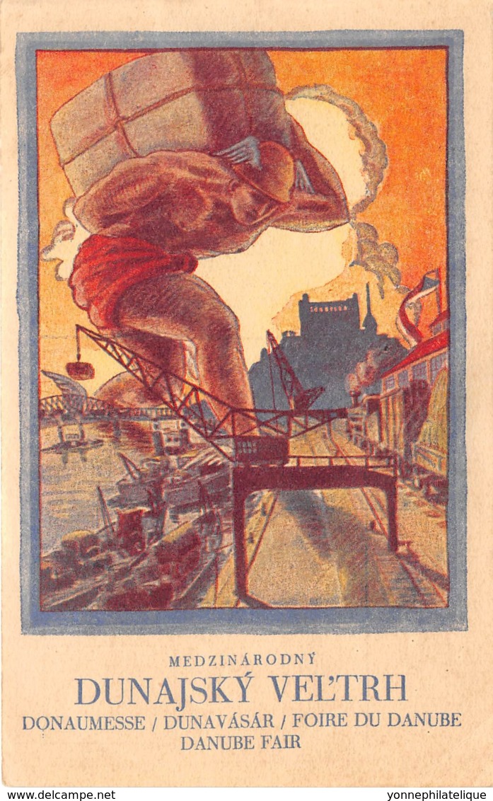 Slovaquie / 03 - Carte Illustrée - Medzinarodny - Défaut - état - Décollée - Slovaquie