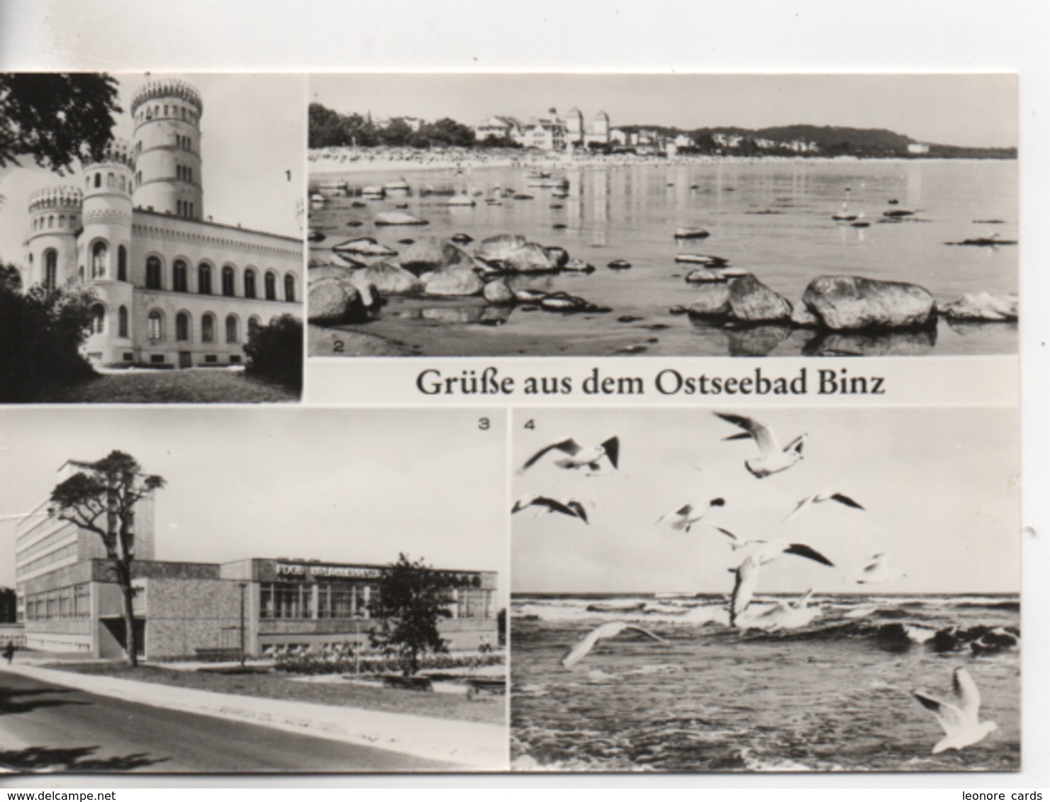 Cpa.Allemagne.Grübe Aus Dem Ostseebad Binz.1983.multi-vues - Autres & Non Classés