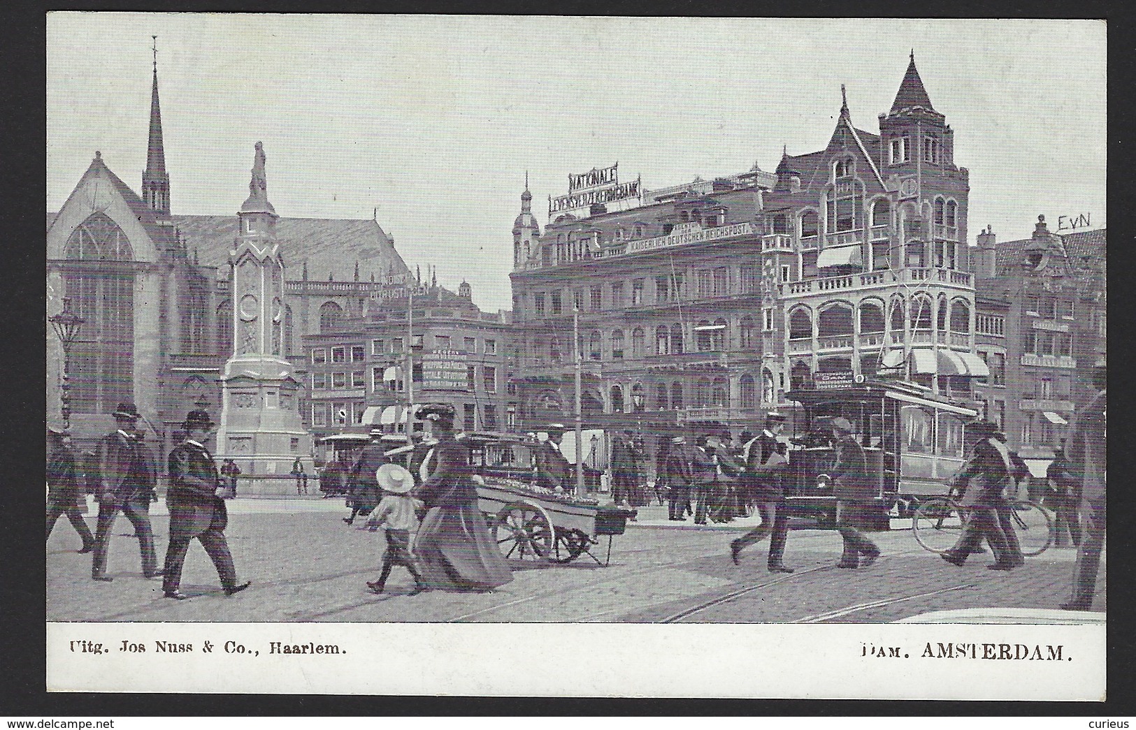 AMSTERDAM * DAM * UITG. JOS NUSS & CO HAARLEM * NIET VERSTUURD - Amsterdam