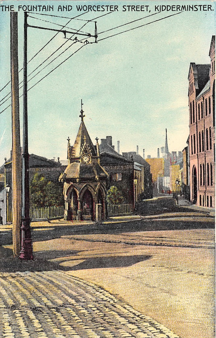 The Fountain And Worcester Street, Kidderminster - Autres & Non Classés