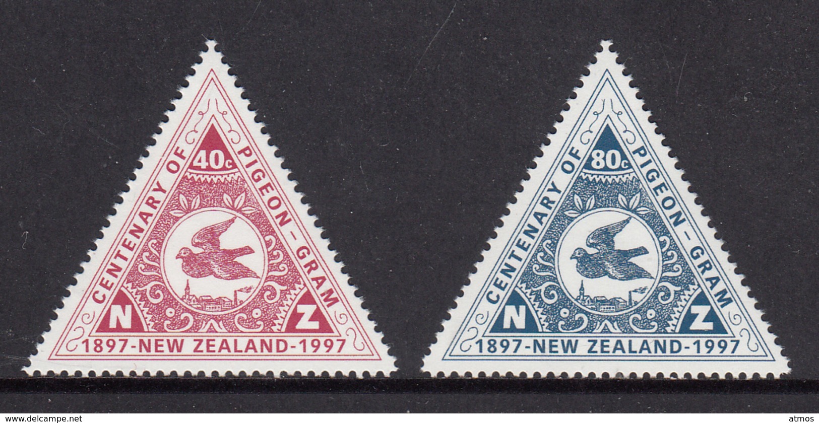 New Zealand MNH Michel Nr 1604/05 From 1997 / Catw 2.00 EUR - Ongebruikt