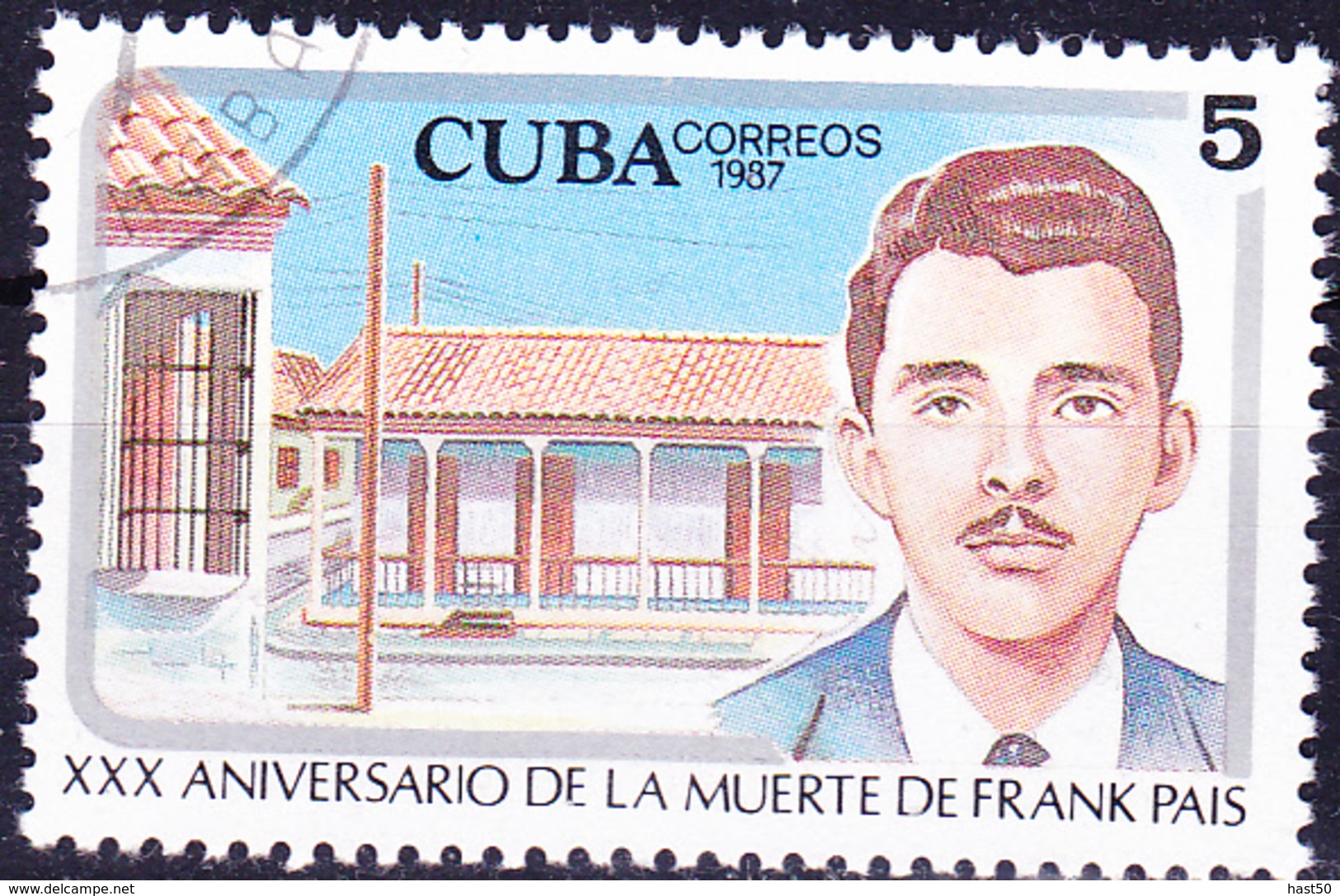 Kuba Cuba - 30. Todestag Von Frank País (Mi.Nr.: 3115) 1987 - Gest Used Obl - Used Stamps