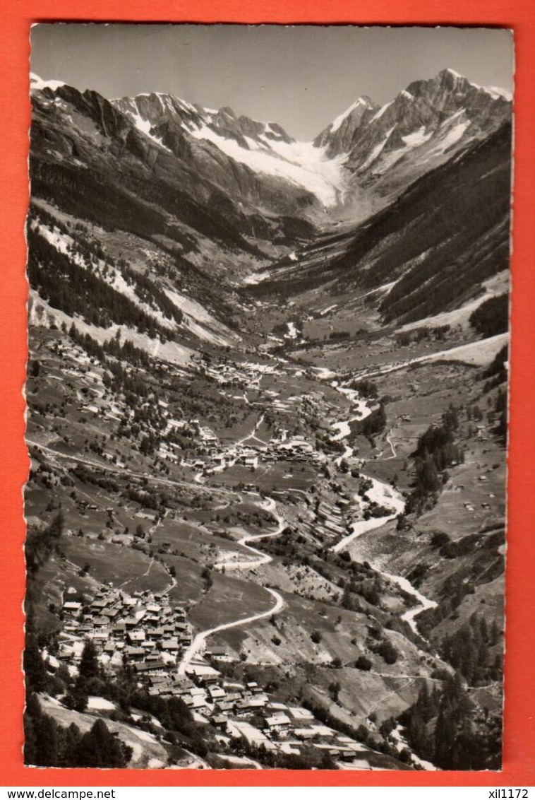 VAG-05 Lötschental Ferden Kippel Und Wiler. Langgletscher. Gelaufen In Goppenstein 1952 - Ferden