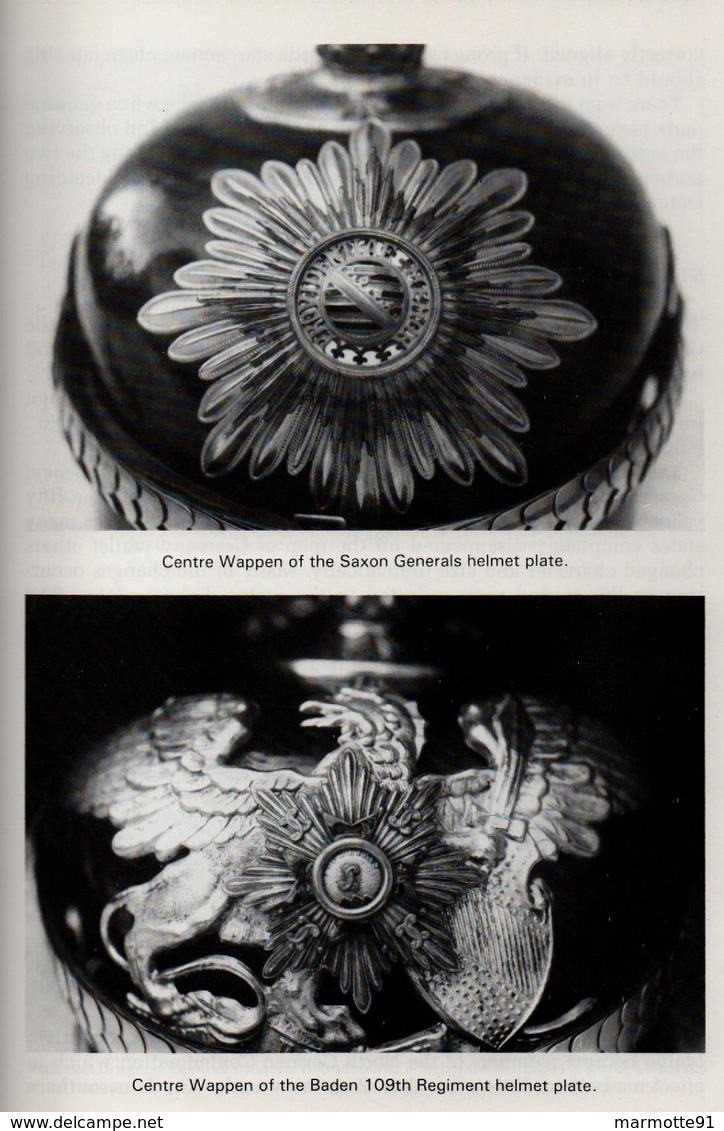 PICKELHAUBE GERMAN ARMY CASQUE POINTE ARMEE IMPERIALE ALLEMANDE GUIDE COLLECTION COIFFURE - Casques & Coiffures