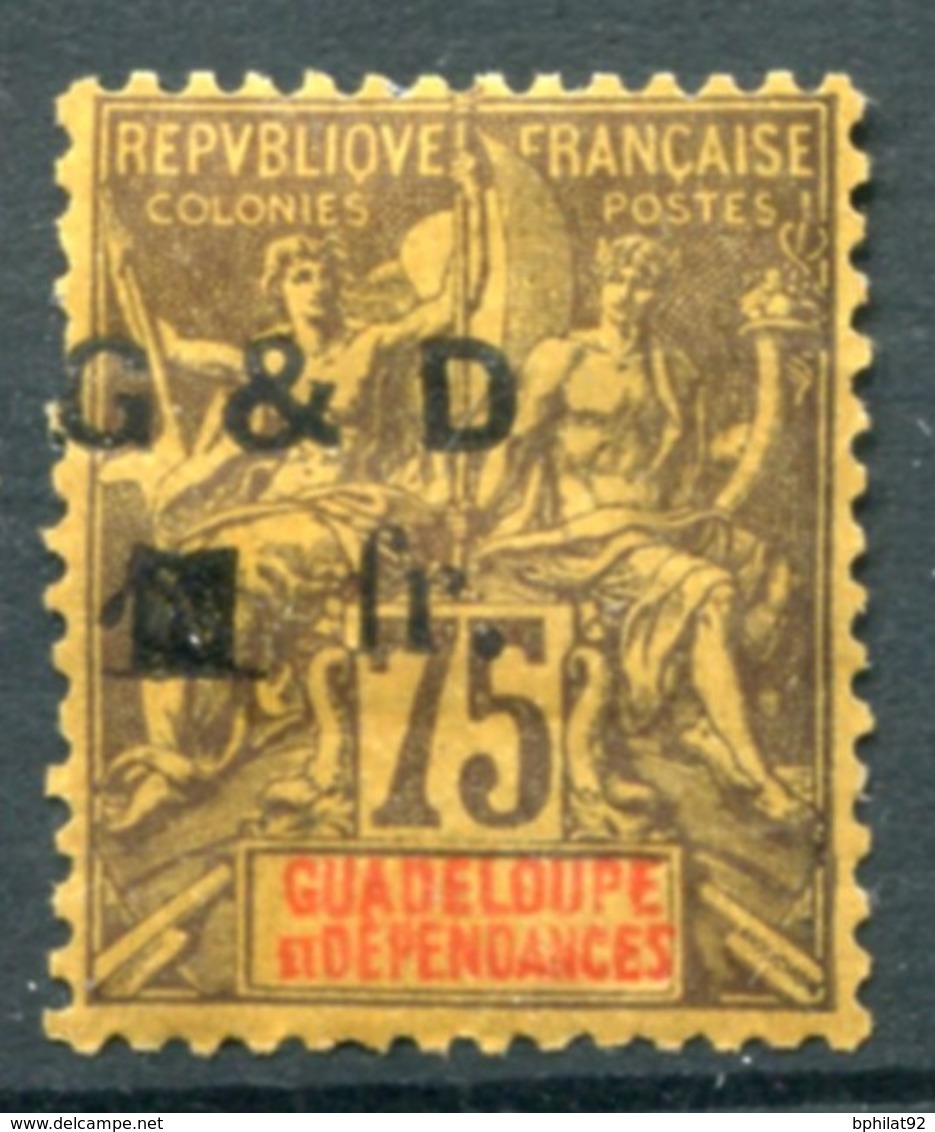 !!! PRIX FIXE : GUADELOUPE, N°49c NEUF * - Unused Stamps