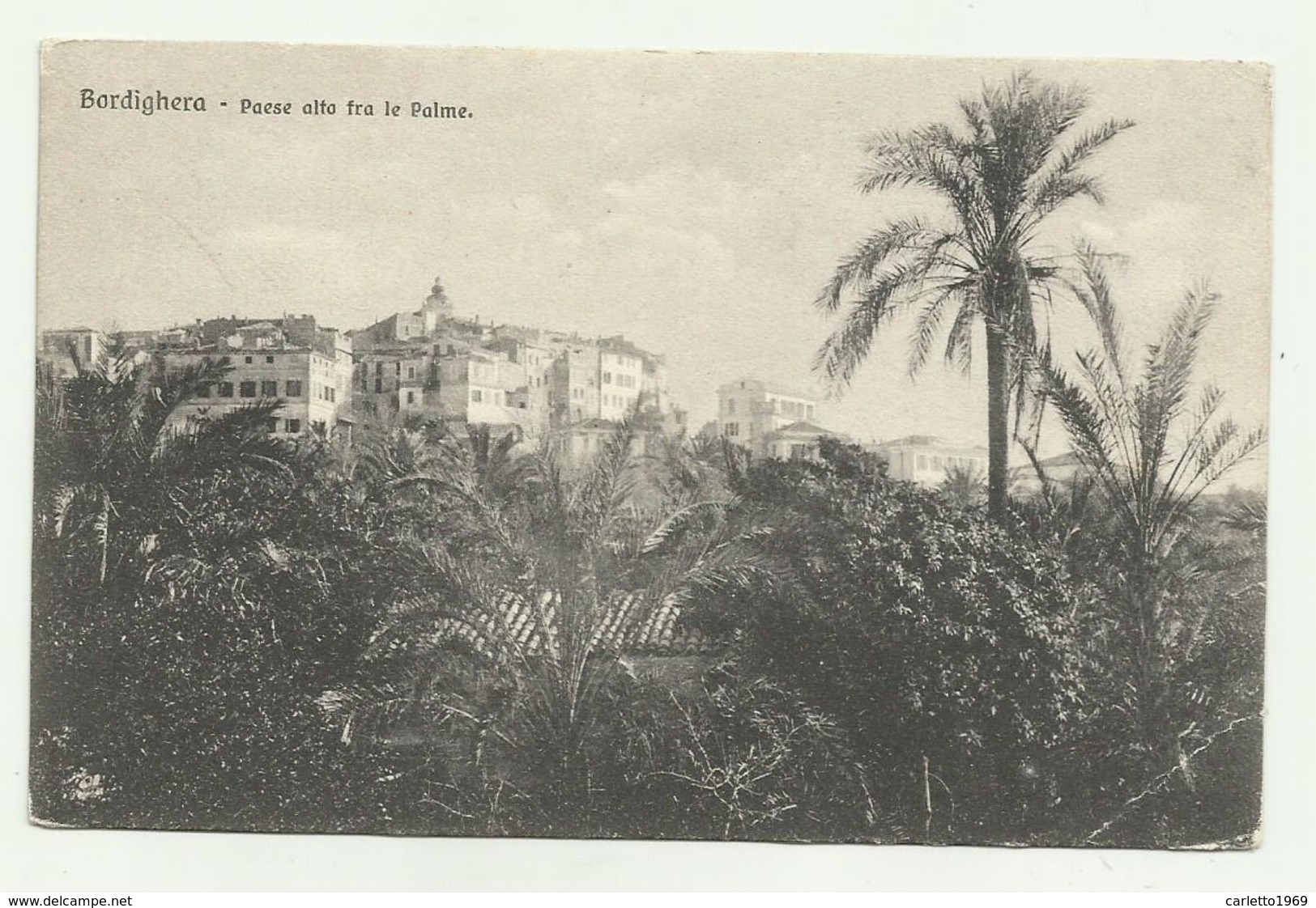 BORDIGHERA - PAESE ALTO FRA LE PALME - NV  FP - Imperia