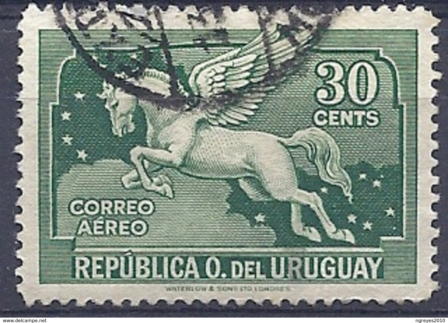 180030864  URUGUAY YVERT  AEREO  Nº   46 - Uruguay