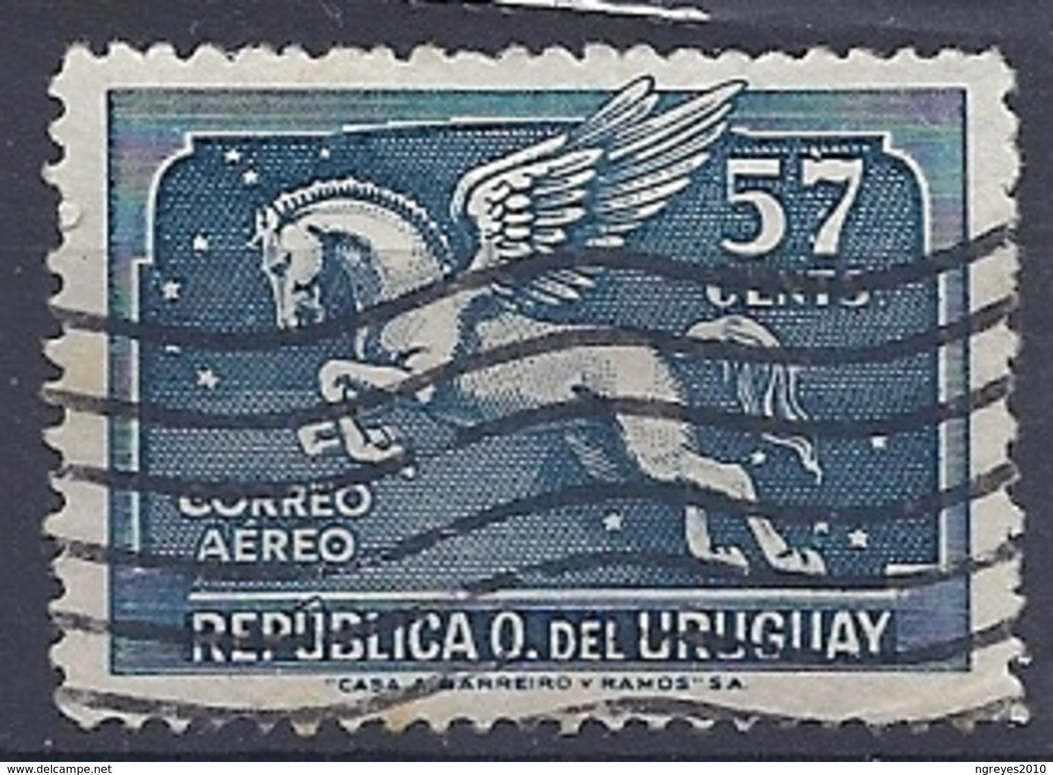180030868  URUGUAY YVERT  AEREO  Nº   68 - Uruguay